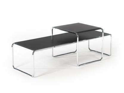 Laccio Table Set Laminate black/anthracite|Laminate black/anthracite