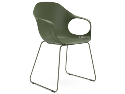 Elephant Sledge Olive green|Steel, Shell Colour