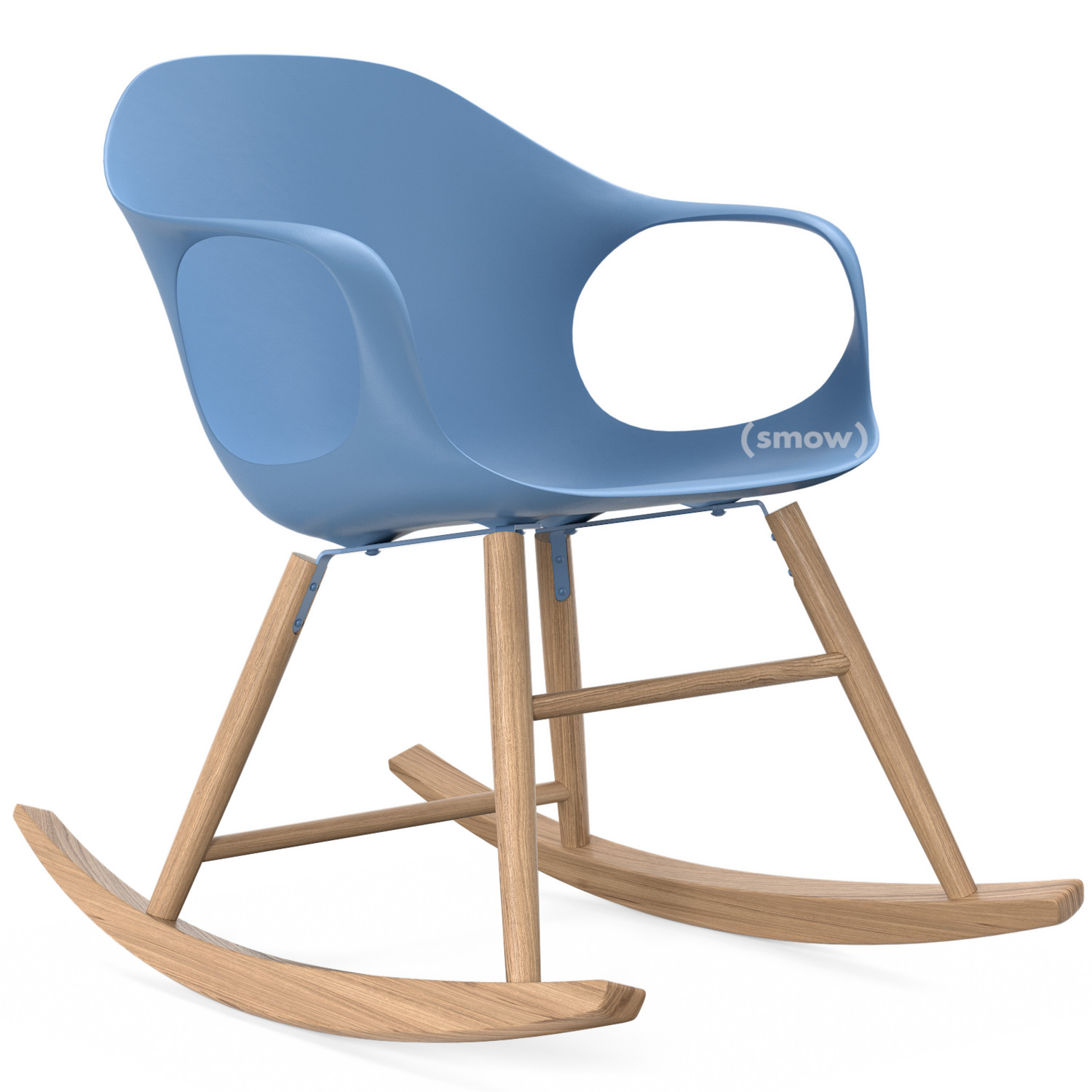 Elephant Rocking , Sky blue | Kristalia | Rocking Chairs - Designer ...