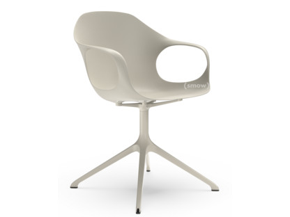 Elephant Swivel Chair Beige|Laquered aluminium (in the same colours as the shell)