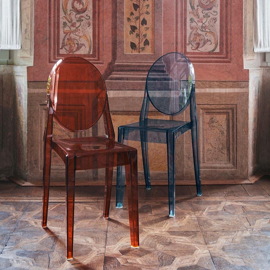 n*u様 カルテル 「VICTORIA GHOST/ヴィクトリアゴースト」 チェ Victoria Ghost | Kartell | Dining Room Chairs - Designer