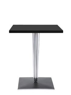 TopTop Dining Table Small Rectangular H 72 x W 60 x L 60 cm|laminate|Black