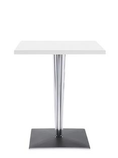 TopTop Dining Table Small Rectangular H 72 x W 60 x L 60 cm|laminate|White