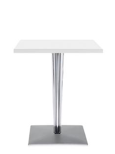 TopTop Dining Table Small Rectangular H 72 x W 60 x L 60 cm|laminate|White