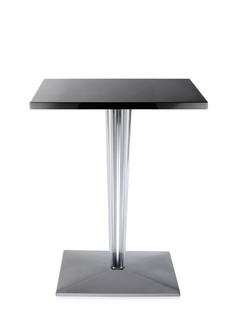 TopTop Dining Table Small Rectangular H 72 x W 60 x L 60 cm|Scratch-resistant Werzalit|Black