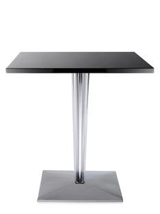 TopTop Dining Table Small Rectangular H 72 x W 70 x L 70 cm|varnished polyester|Polished black