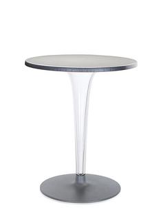 TopTop Dining Table Small Round Ø 60 x H 72 cm|Scratch-resistant Werzalit|Aluminium