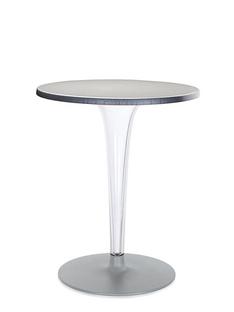 TopTop Dining Table Small Round Ø 60 x H 72 cm|Scratch-resistant Werzalit|Aluminium