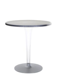 TopTop Dining Table Small Round Ø 70 x H 72 cm|Scratch-resistant Werzalit|Aluminium
