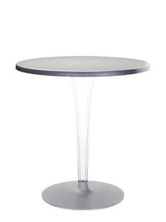 TopTop Dining Table Small Round Ø 70 x H 72 cm|Scratch-resistant Werzalit|Aluminium