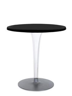 TopTop Dining Table Small Round Ø 70 x H 72 cm|Scratch-resistant Werzalit|Black