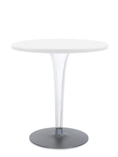 TopTop Dining Table Small Round Ø 70 x H 72 cm|Scratch-resistant Werzalit|White