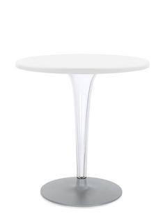 TopTop Dining Table Small Round Ø 70 x H 72 cm|Scratch-resistant Werzalit|White