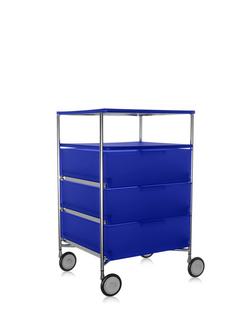 Mobil 3 Drawers - 1 Compartment|Opal|Cobalt blue