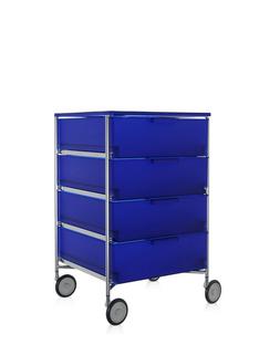 Mobil 4 Drawers - No Compartments|Opal|Cobalt blue