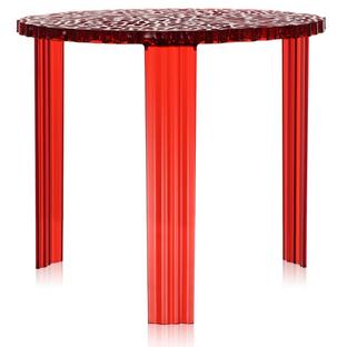 T-Table 44 cm|Transparent|Red