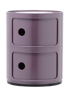 Componibili Round - 2 Compartments Purple