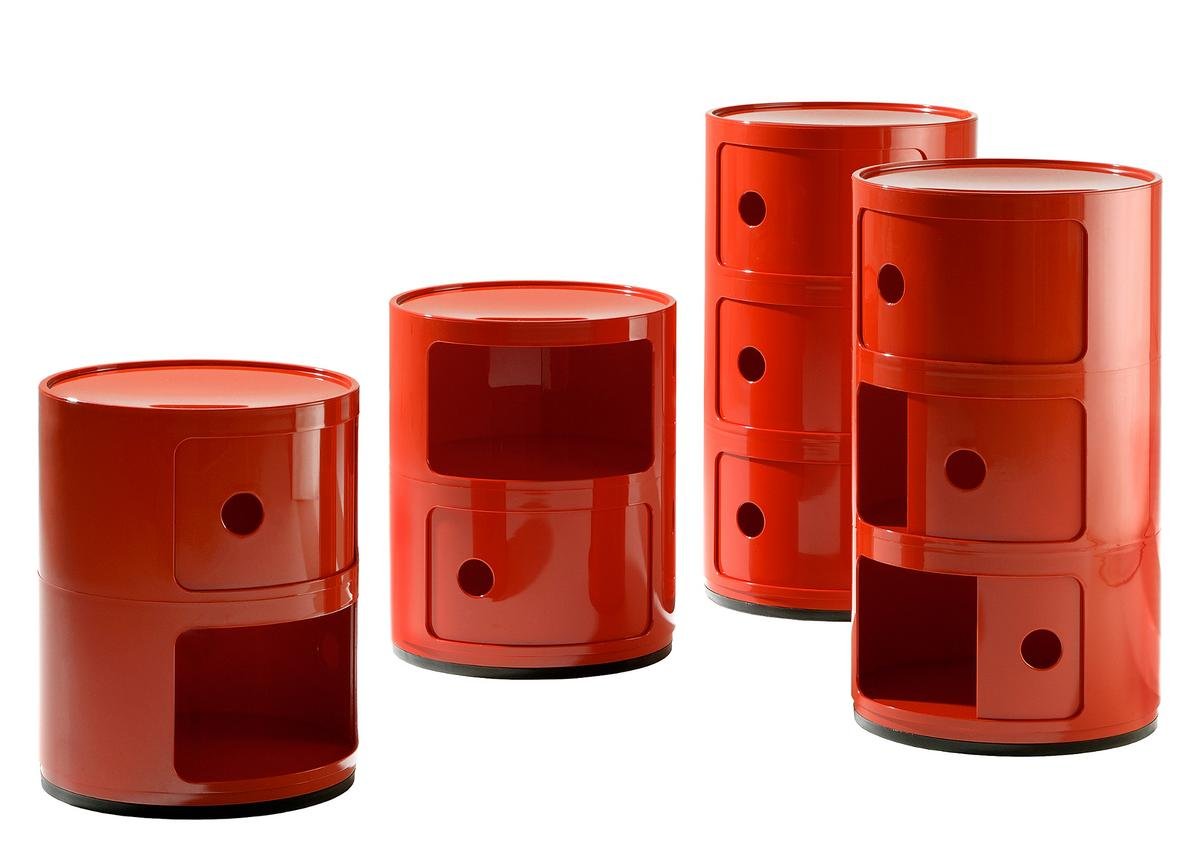 Kartell Componibili Round Compartments By Anna Castelli - Componibili Round Compartments kartell componibili round compartments by anna castelli - componibili round compartments