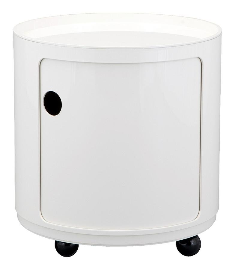 Kartell Large Round Componibili Element By Anna Castelli Ferrieri Large Round Componibili Element