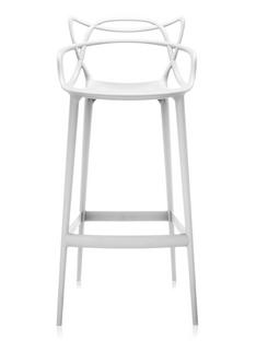 Masters Barstool White|bar version: 75 cm