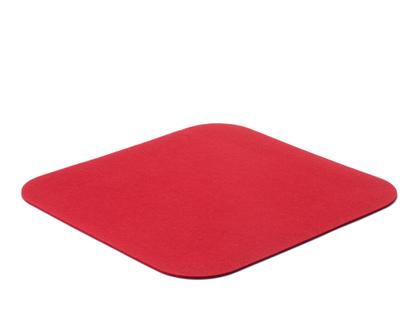 Felt Coasters for Componibili 1|Square (rounded corners), 36 x 36 cm|Red