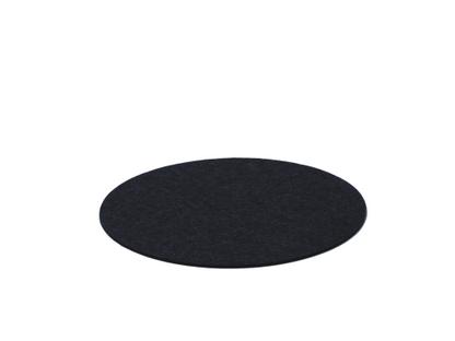 Felt Coasters for Componibili 1|Round, ø 30 cm|Black