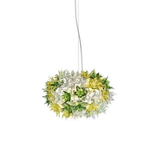 Bloom Pendant Light Small (ø 28 cm)|Transparent/mint