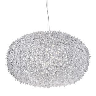 Bloom Pendant Light Large (ø 80 cm)|Transparent/crystal