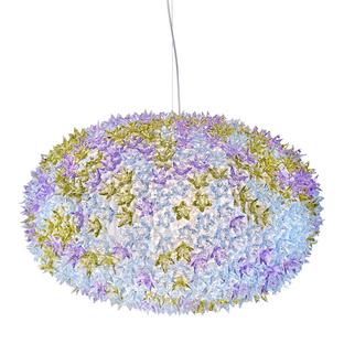 Bloom Pendant Light Large (ø 80 cm)|Transparent/lavender