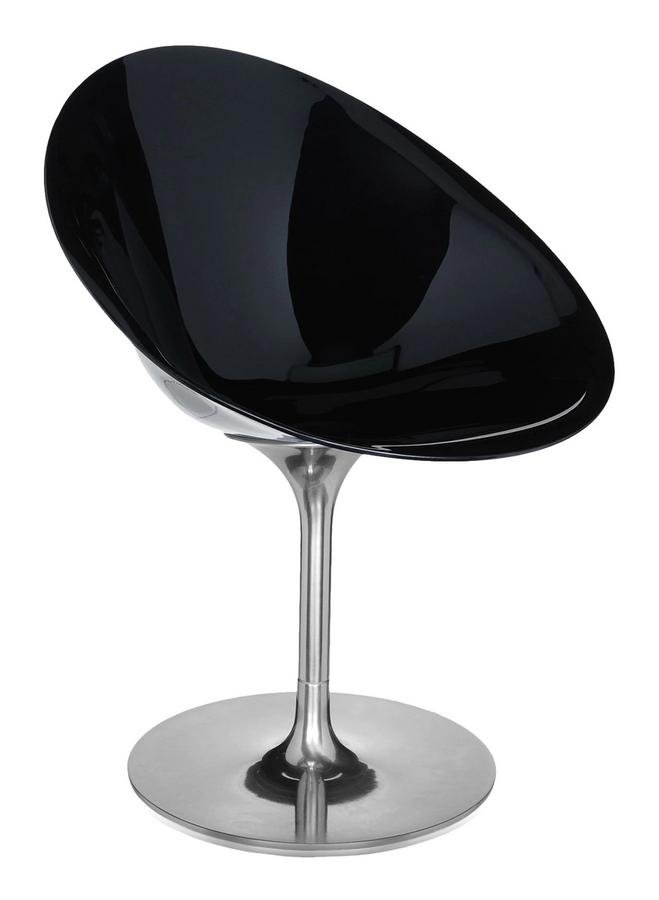 Ero|S| F, Transparent, Clear glass | Kartell | Chairs