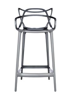 Masters Bar Stool Metallic Titanium