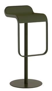 LEM Bar Stool 80 cm - fixed|Olive lacquered