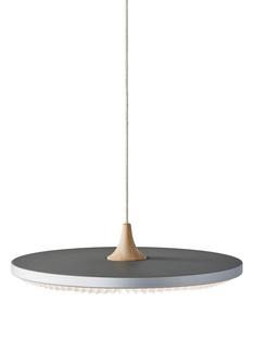 Soleil Pendant M: H 6 x Ø 50 cm|Silver Cloud|Plastic|Without dimmer