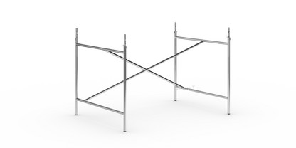 Eiermann 1 Table Frame  Chrome|Offset|110 x 78 cm|With extension (height 72-85 cm)