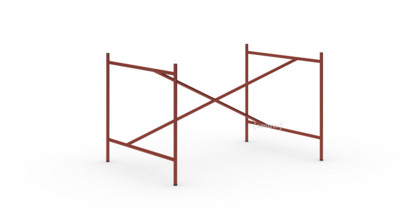 Eiermann 1 Table Frame  Oxide red|Centred|110 x 78 cm|Without extension (height 66 cm)