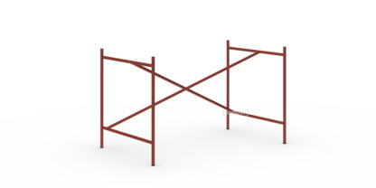 Eiermann 1 Table Frame  Oxide red|Offset|110 x 66 cm|Without extension (height 66 cm)
