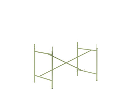 Eiermann 1 Table Frame  Olive green|Centred|110 x 66 cm|With extension (height 72-85 cm)