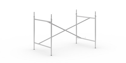 Eiermann 1 Table Frame  Silver|Centred|110 x 66 cm|With extension (height 72-85 cm)