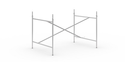 Eiermann 1 Table Frame  Silver|Centred|110 x 78 cm|With extension (height 72-85 cm)