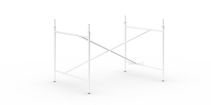 Eiermann 1 Table Frame  White|Centred|110 x 78 cm|With extension (height 72-85 cm)