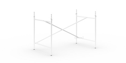 Eiermann 1 Table Frame  White|Offset|110 x 66 cm|With extension (height 72-85 cm)