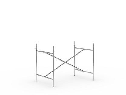 Eiermann 2 Table Frame  Chrome|Vertical,  centred|100 x 66 cm|With extension (height 72-85 cm)