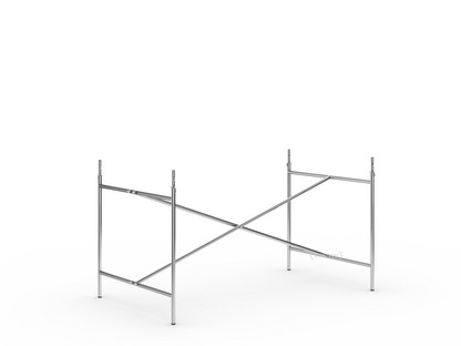 Eiermann 2 Table Frame  Chrome|Vertical,  centred|135 x 78 cm|With extension (height 72-85 cm)