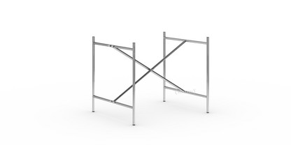 Eiermann 2 Table Frame  Chrome|Vertical,  centred|80 x 66 cm|Without extension (height 66 cm)