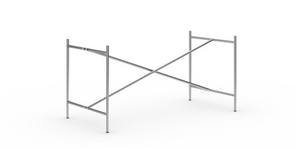 Eiermann 2 Table Frame  Stainless steel|Vertical,  centred|135 x 66 cm|Without extension (height 66 cm)