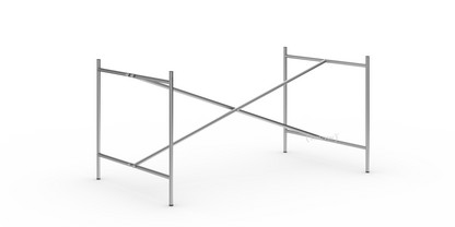 Eiermann 2 Table Frame  Stainless steel|Vertical,  centred|135 x 78 cm|Without extension (height 66 cm)