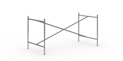 Eiermann 2 Table Frame  Clear lacquered steel|Vertical,  centred|135 x 66 cm|Without extension (height 66 cm)