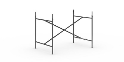 Eiermann 2 Table Frame  Black|Vertical,  centred|100 x 66 cm|With extension (height 72-85 cm)