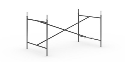 Eiermann 2 Table Frame  Black|Vertical,  centred|135 x 78 cm|With extension (height 72-85 cm)