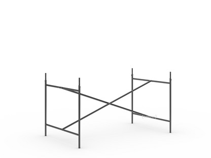 Eiermann 2 Table Frame  Black|Vertical,  centred|135 x 78 cm|With extension (height 72-85 cm)